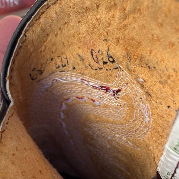 Never Worn Vintage Rancho Viejo Men's Western Cowboy Boots 7 1/2 Women's 9 - Picture 10 of 16